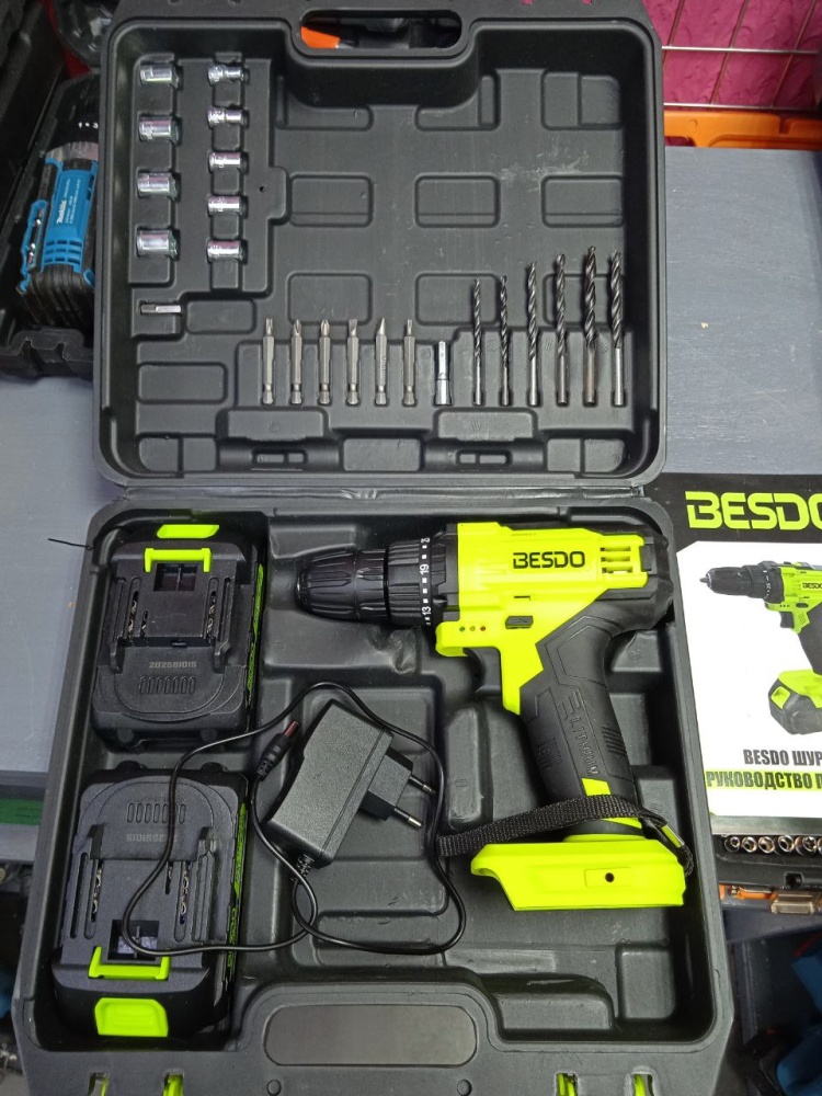 Шуруповерт Besdo dz21-5501, 50Нм