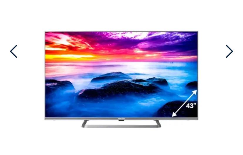 /Hartens Телевизор HTS-43FHD11G-HC24 43" Full HD, черный