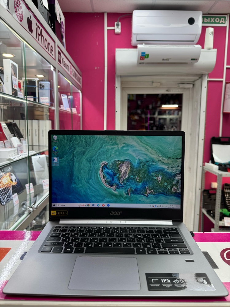 Ноутбук Acer Swift Intel Pentium Silver N5000 4*1.10GHz /4 GB RAM/128 GB SSD