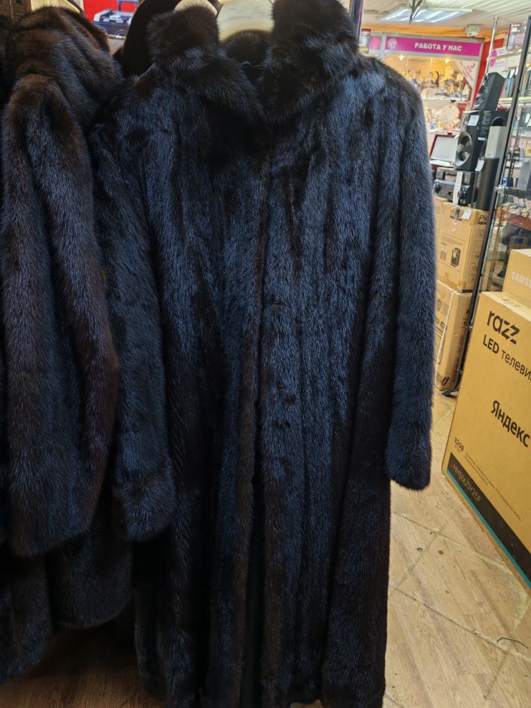 Шуба из меха норки 56-58