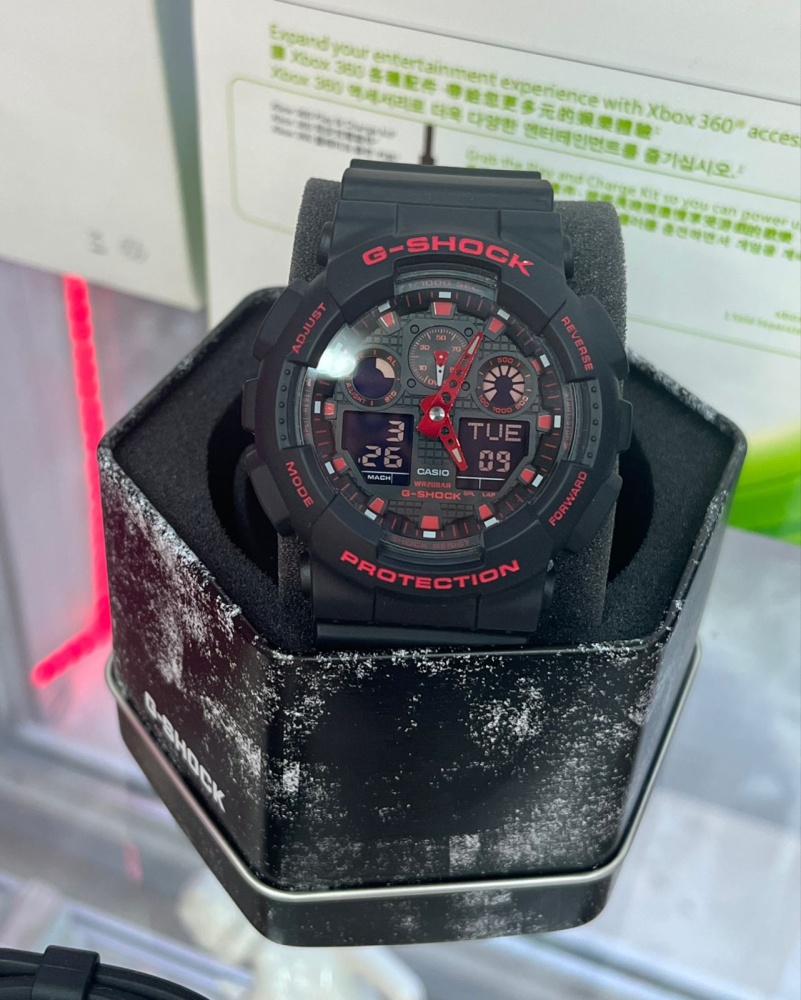 Часы G-Shock GA-100BNR-1ADR