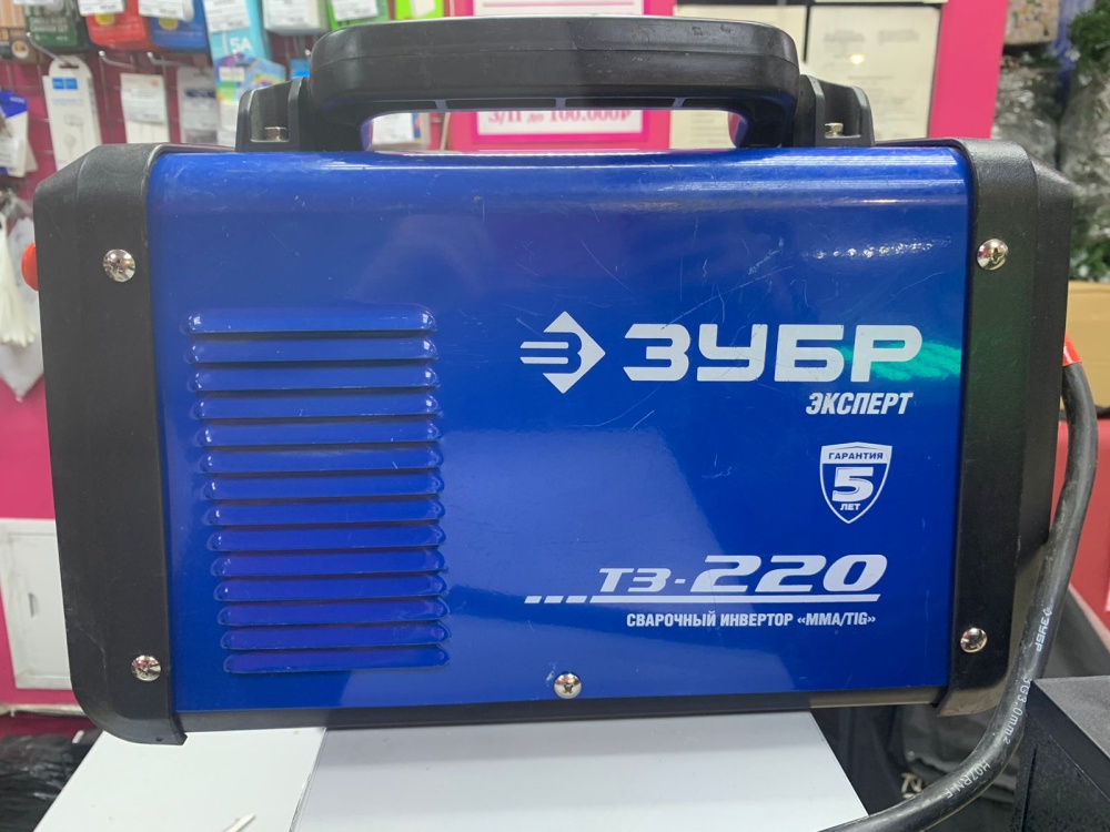 Сварочный аппарат Зубр ЗАС-ТЗ-220