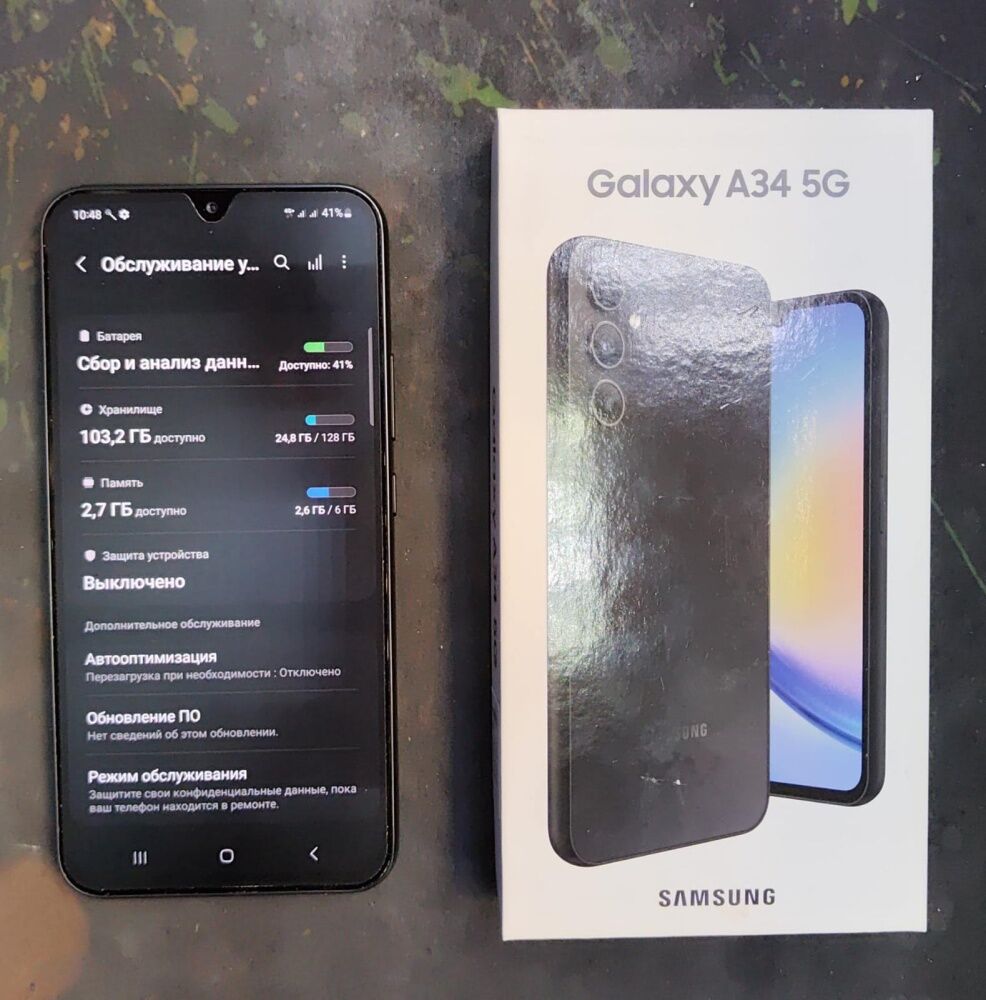 Смартфон Samsung A34 5G (6/128)