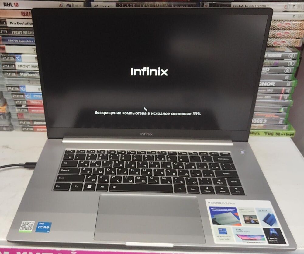 Ноутбук INFINIX i3-11gen (4*3.0)/16/512 SSD Iris XE