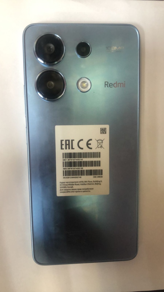 Смартфон Xiaomi Redmi note 13