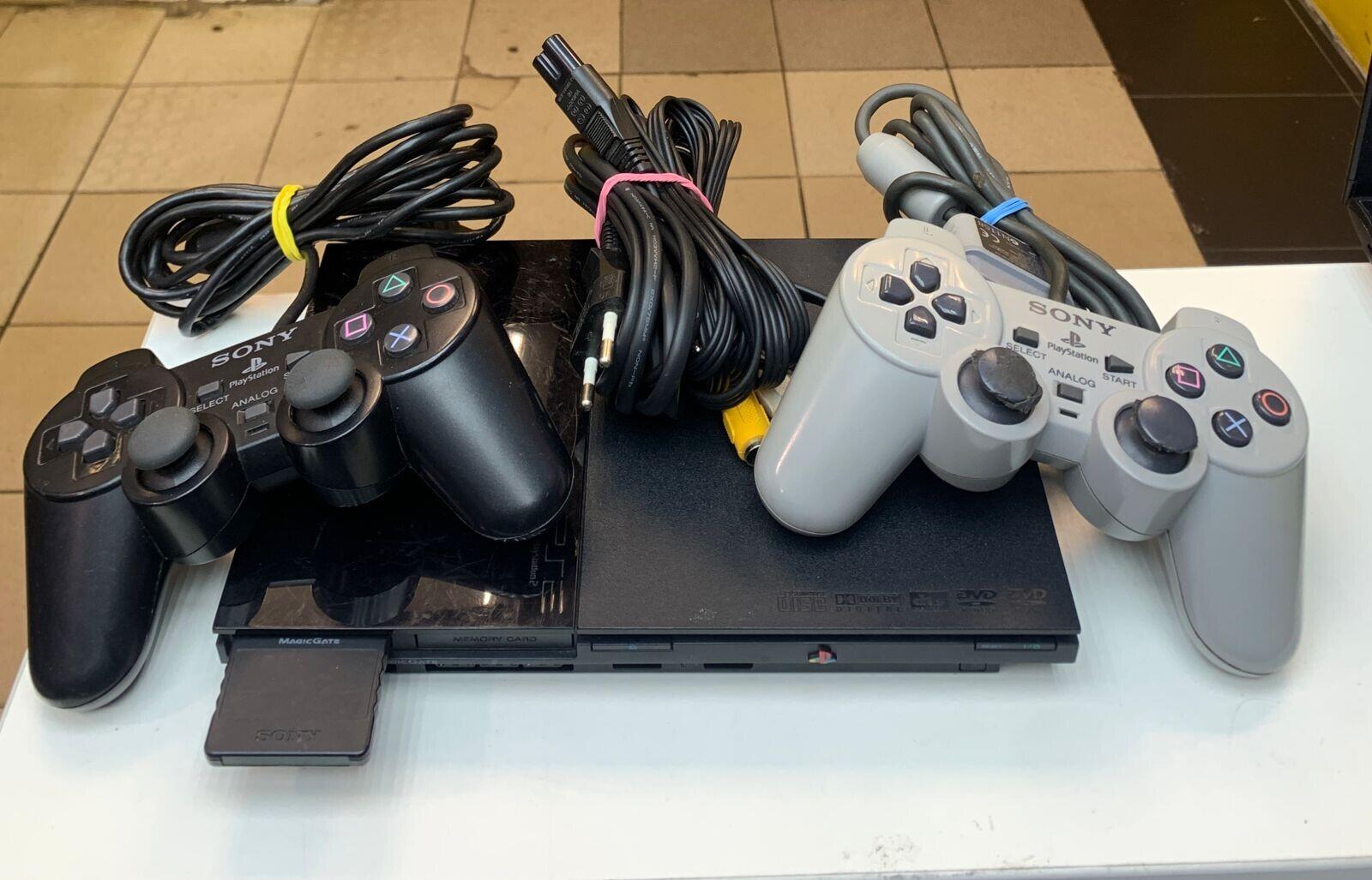 Игровая приставка Sony PlayStation 2 б/у в Москве и области в магазинах  «Скупка» (Артикул: 888411 )