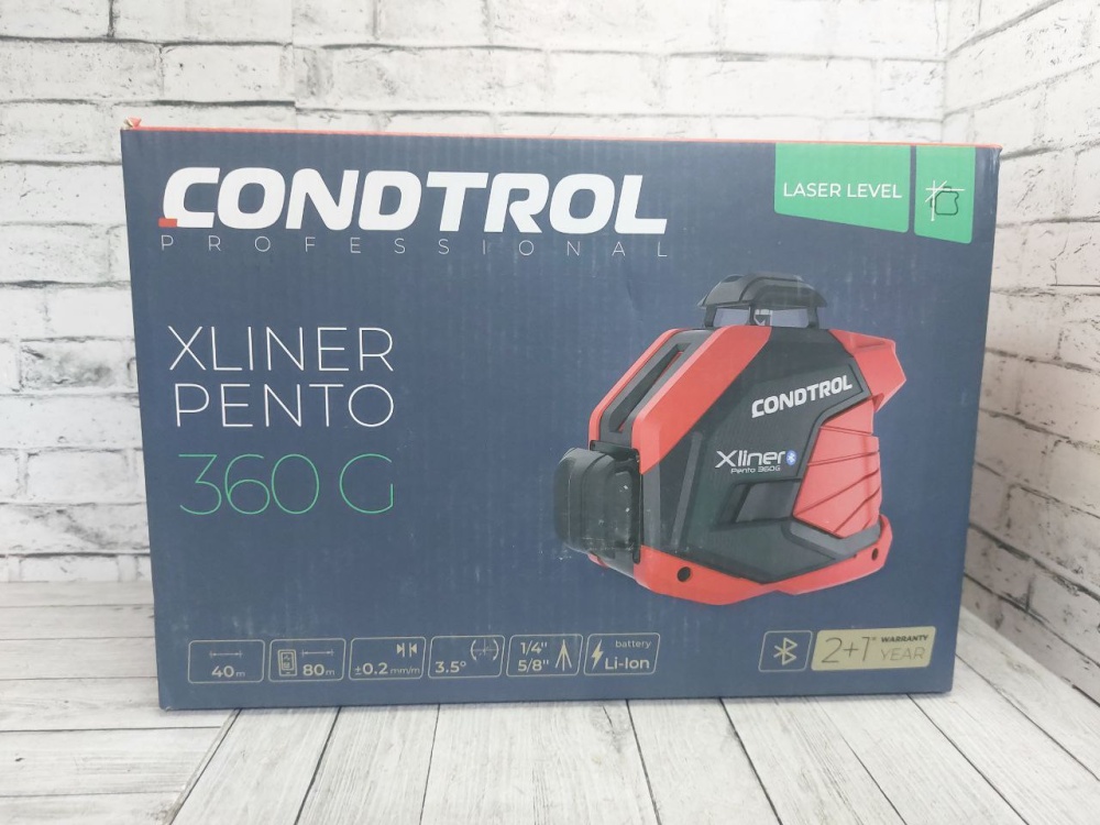 Лазерный уровень Сondtrol Xliner Pento 360G