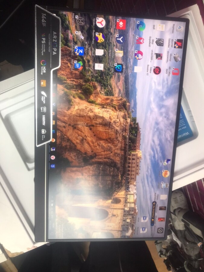 Монитор Arzopa 144hz 19.1