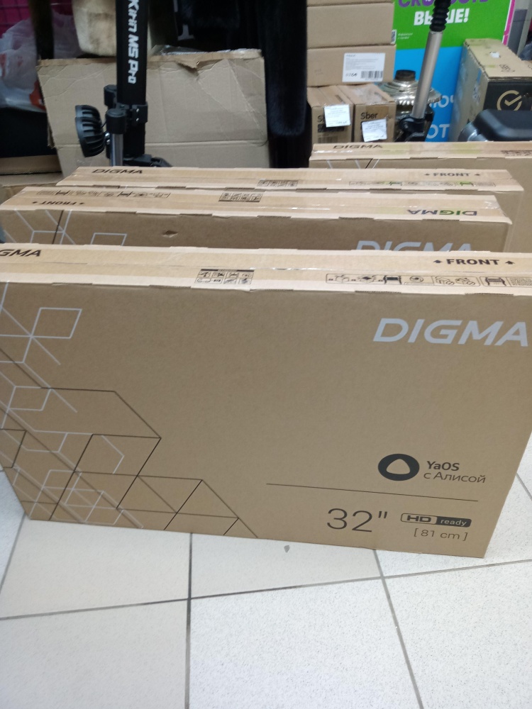 Телевизор Digma DM-LED32SBB32