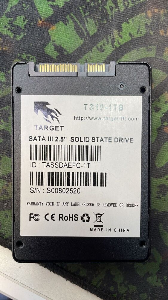 Жесткий диск SSD TAGET TS10-1TB
