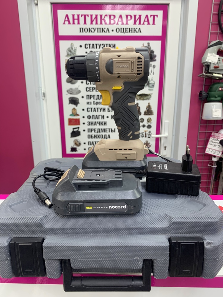 Шуруповерт NOCORD 20V