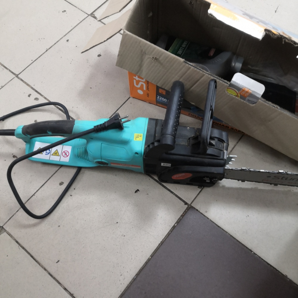 Цепная электропила Sturm!