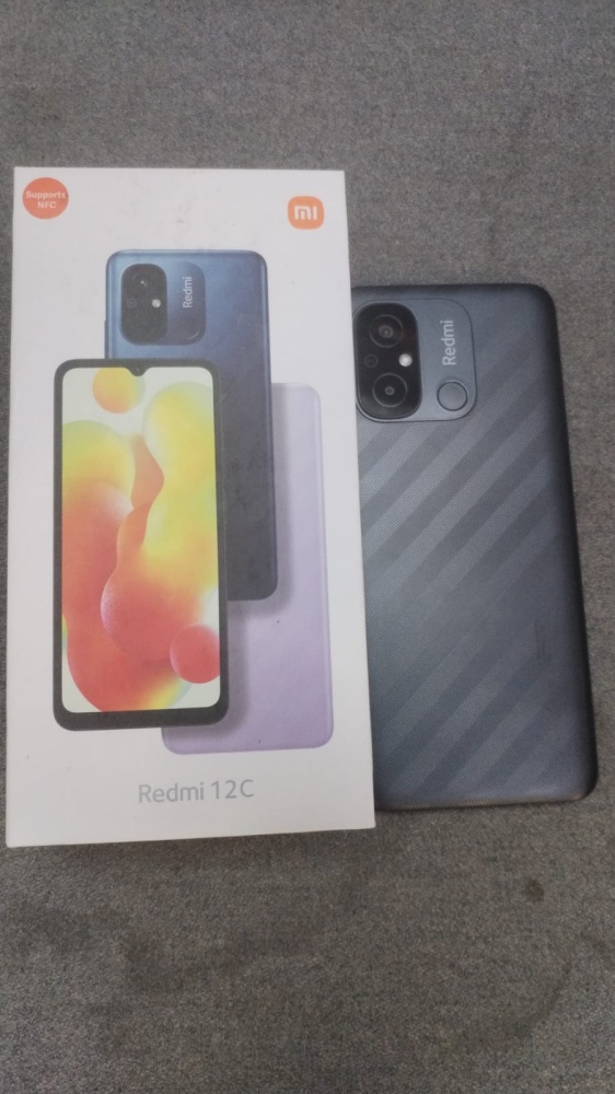 Смартфон Xiaomi Redmi 12C 128 гб коробка