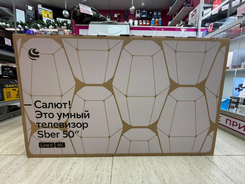Телевизор Sber 50" 4K Салют ТВ