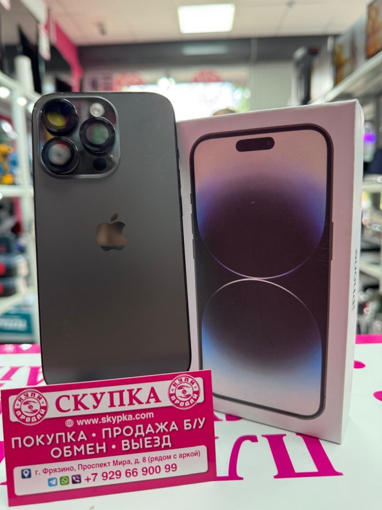 Смартфон iPhone 14 PRO 128гб 100%