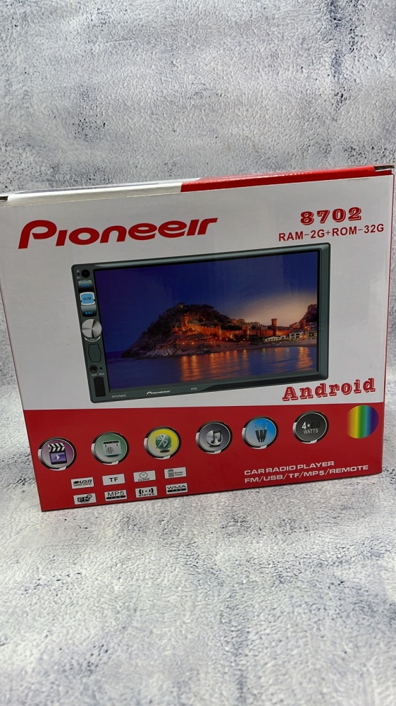 Магнитола Pioneer 8702 2Din 2/32