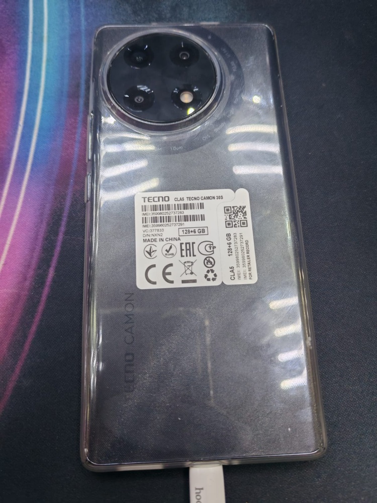 Мобильный телефон Tecno Camon 30s 6/128