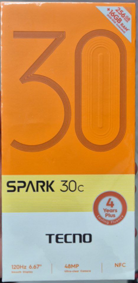 Tecno spark 30c 256\8