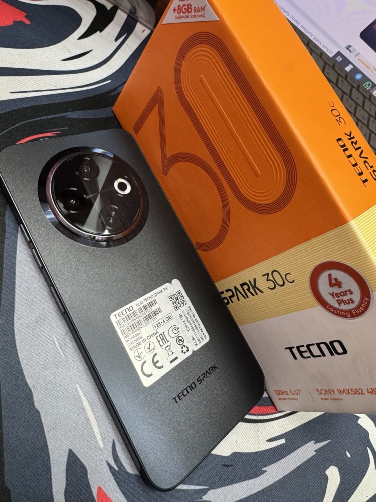 Смартфон Tecno Spark 30C 4/128гб