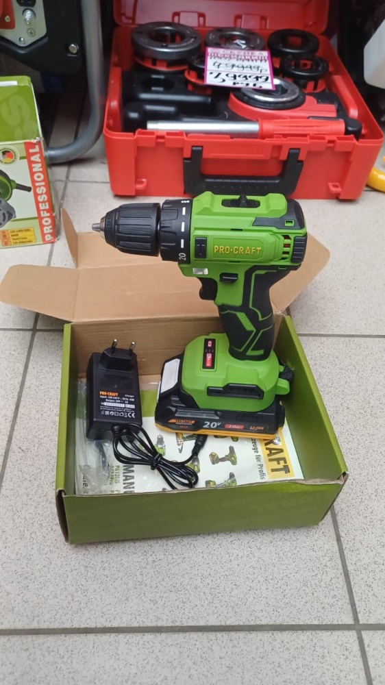 Шуруповерт PRO CRAFT PA18 LIBL