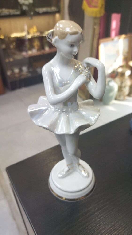Статуэтка Балерина с цветком ДФЗ Вербилки