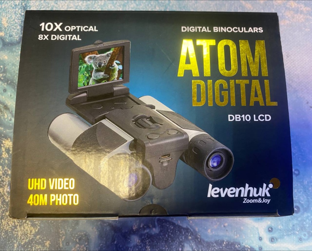 Бинокль Atom Digital db 10 lcd