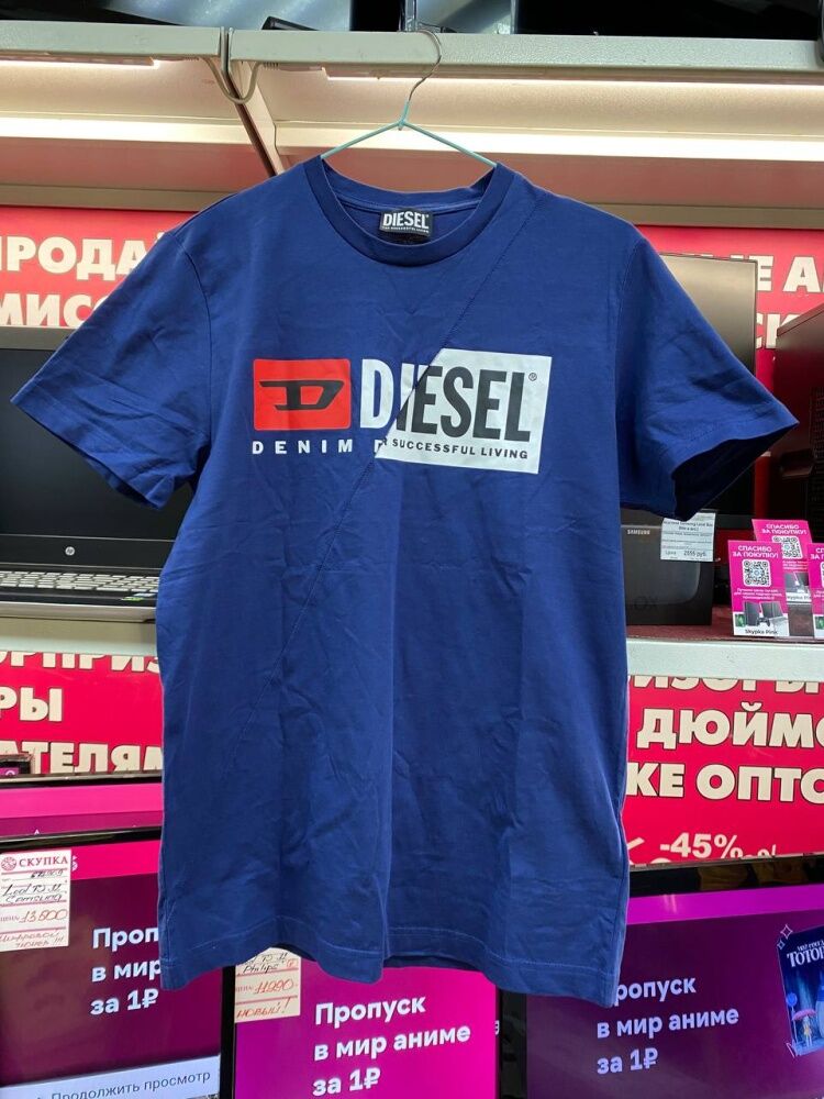 Футболка Diesel синяя размер М
