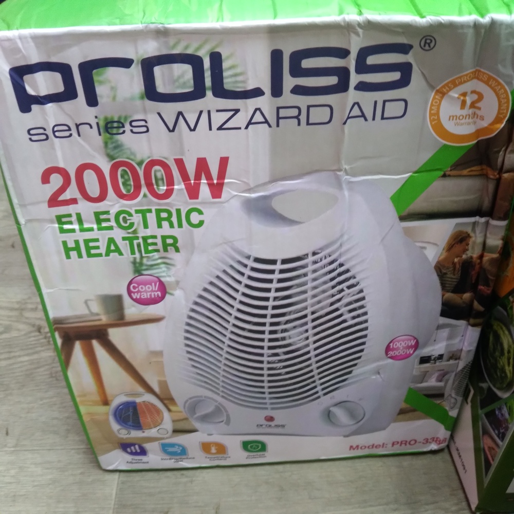 Обогреватель proliss electric heater pro-3388
