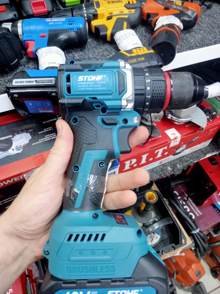 Шуруповерт БЕСЩЕТОЧНЫЙ STOHF 21V