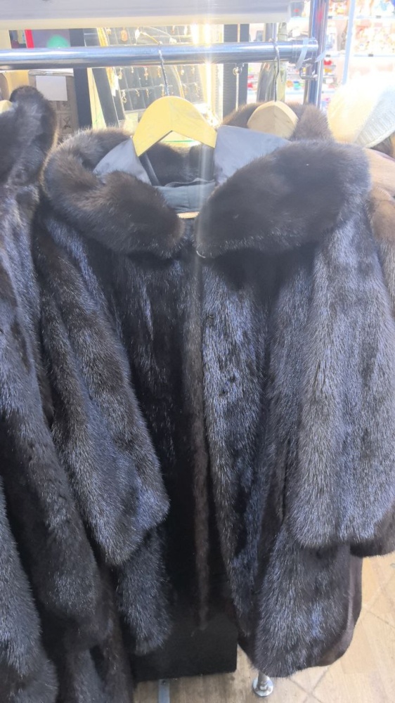 Шуба норковая 48р