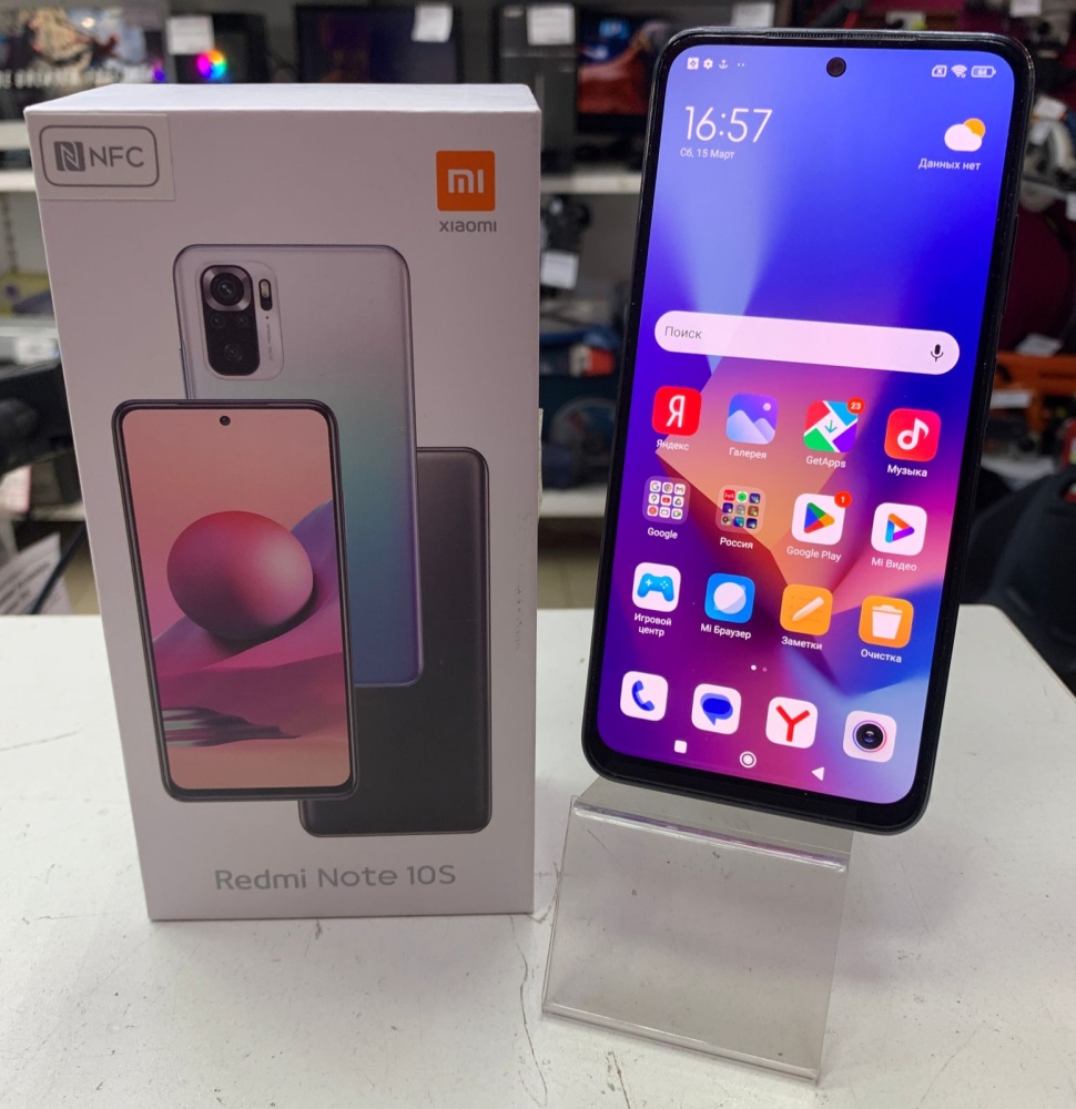 Смартфон Xiaomi Redmi note 10S 6/128