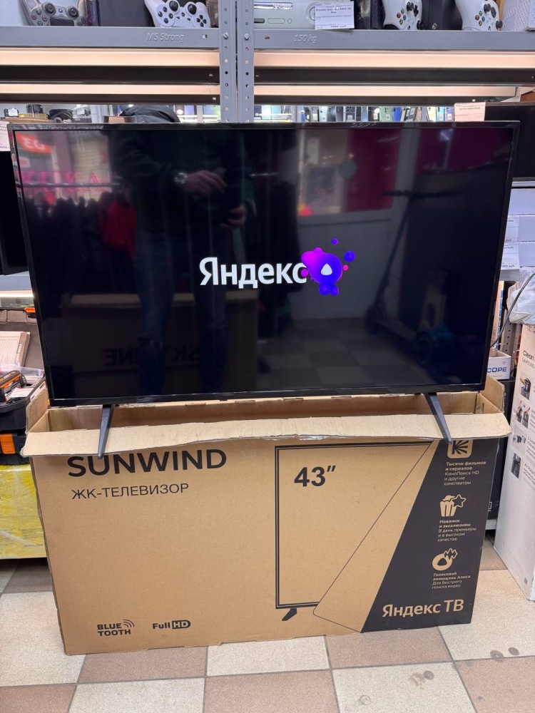 Телевизор др марка Sunwind яндекс ТВ 43