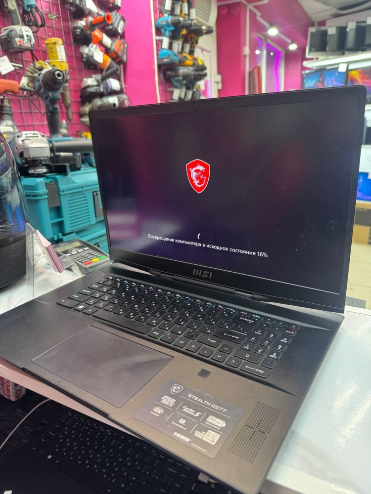 Ноутбук MSI Gs77 I9-12900/rtx 3070