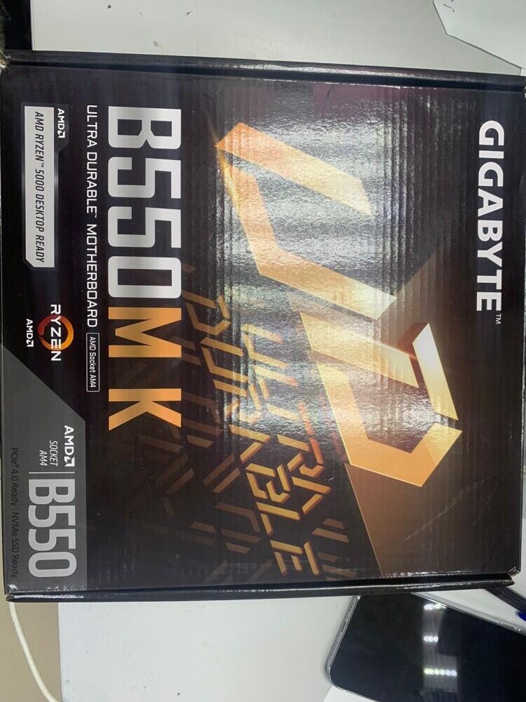 Материнская плата gigabyte b550m k