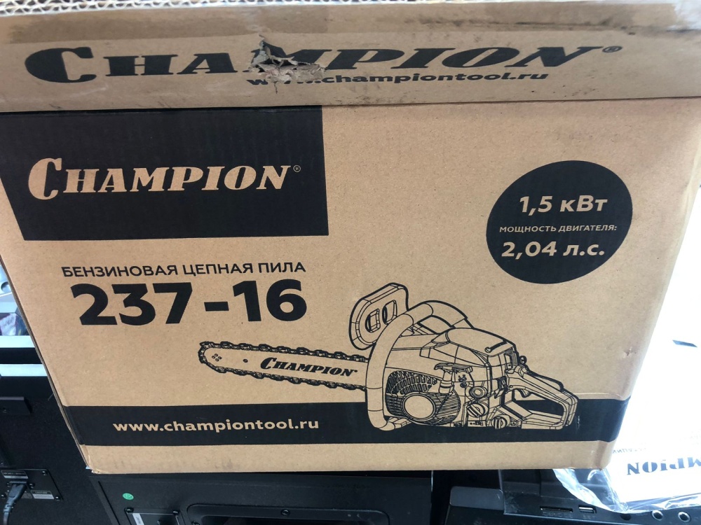 Бензопила champion 237-16