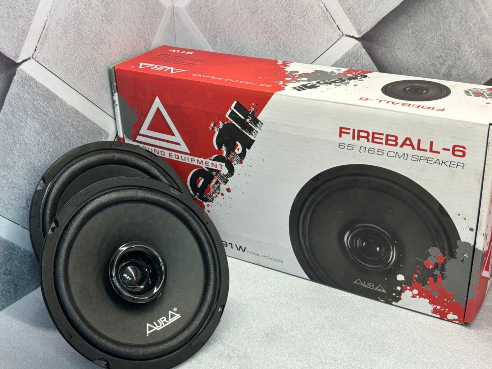 Автоакустика Aura Fireball-6