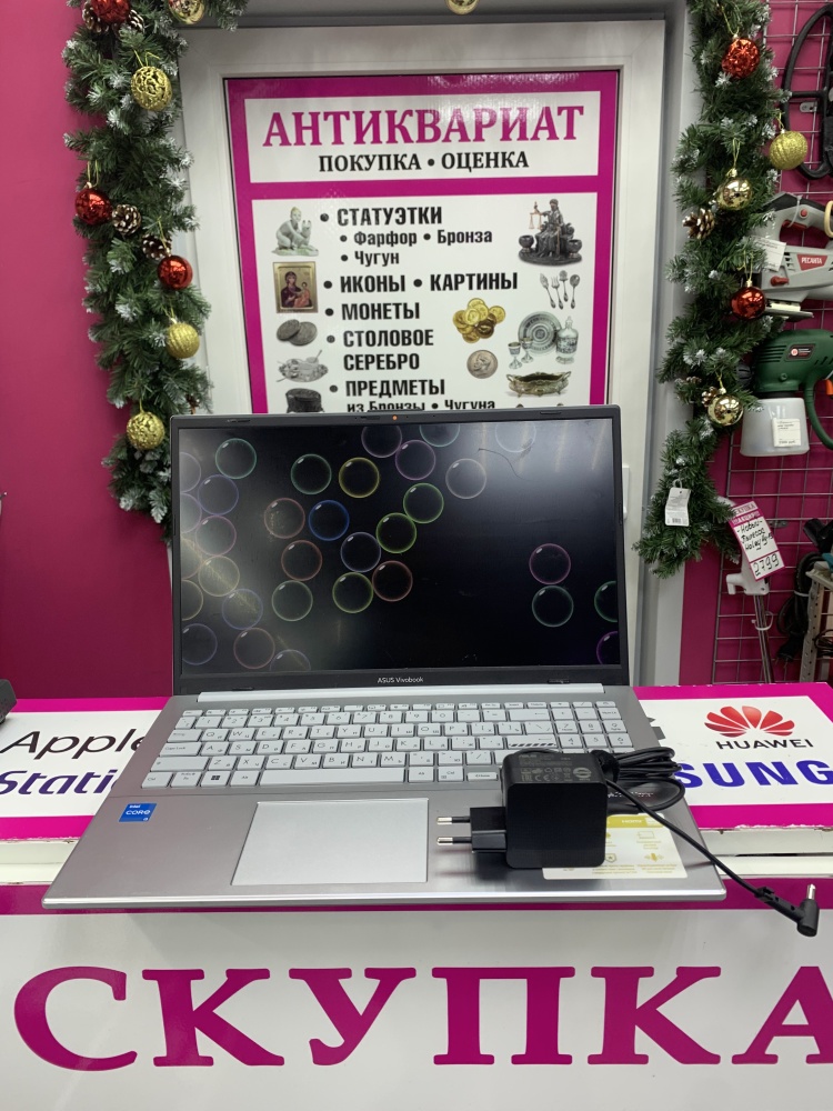 Ноутбук ASUS ViVo Book/intel Core i3-N350/Ram-8gb/Sdd-256gb/intel UHD Graphics