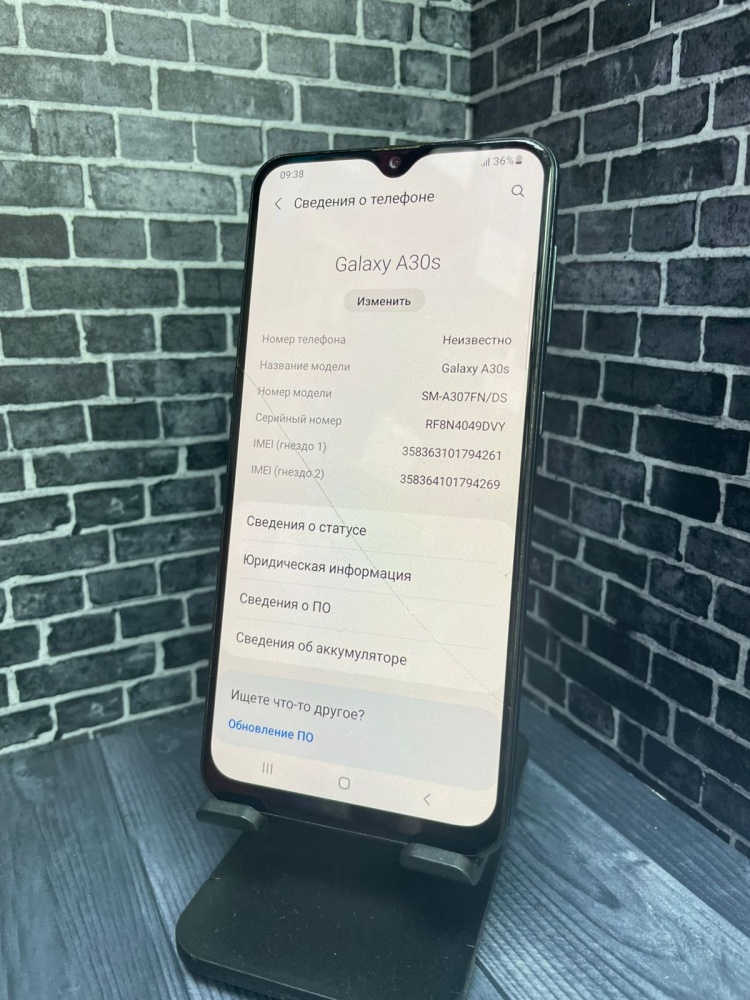 Смартфон Samsung A30S 2019 3|32