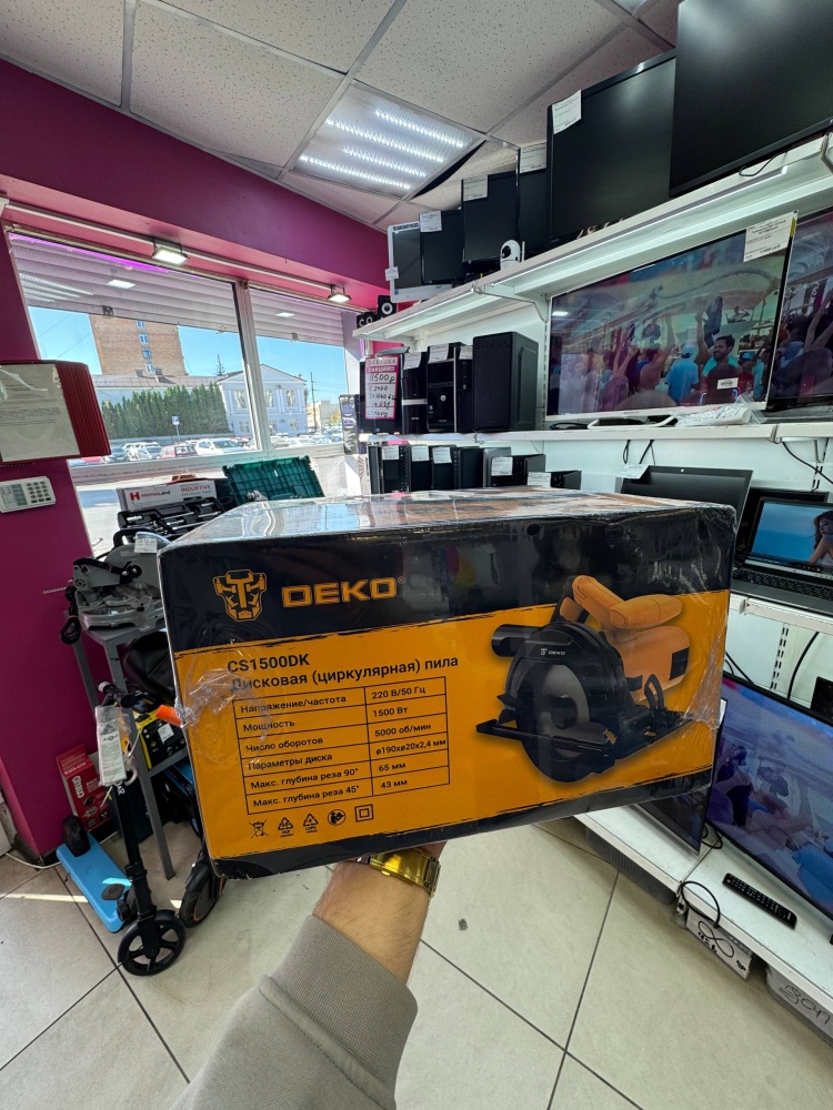 Циркулярная пила DEKO CS 1500DK