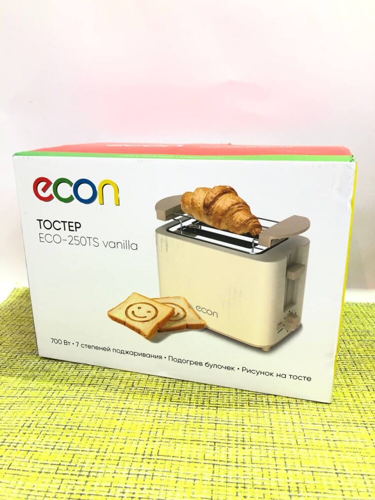 Тостер econ ECO-250TS Vanilla
