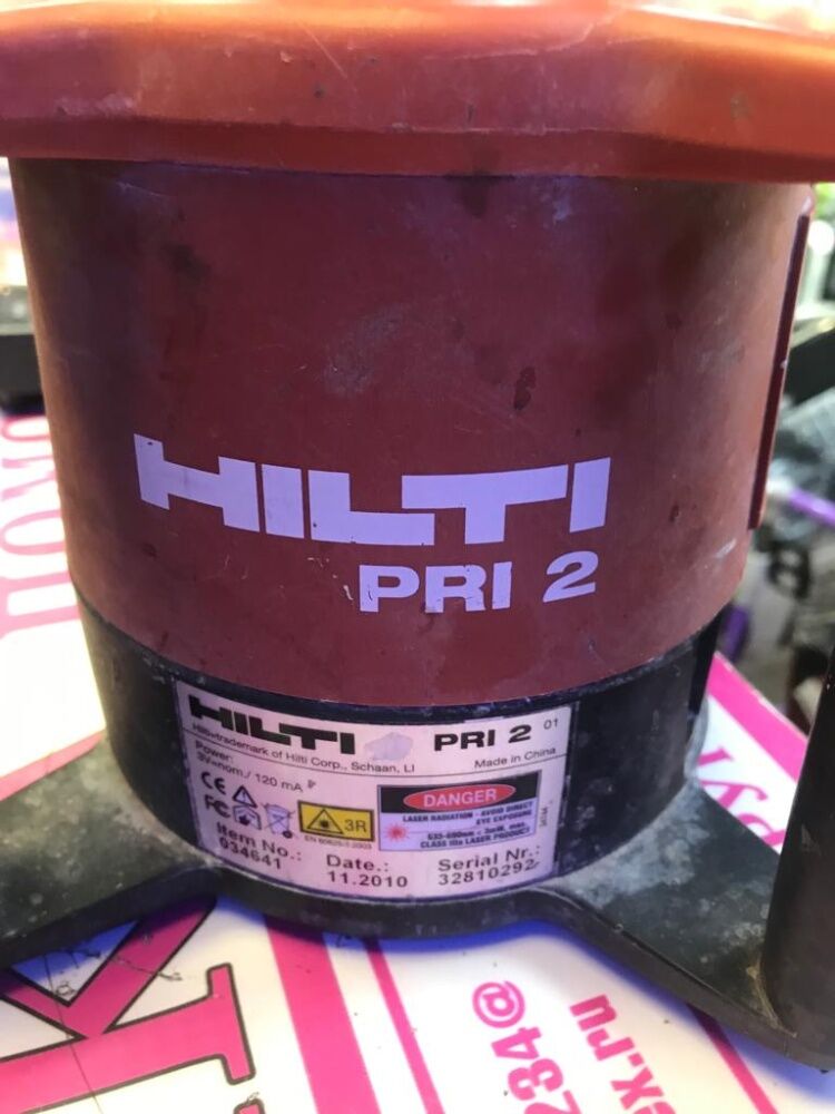 Лазерный уровень Hilti Pri 2