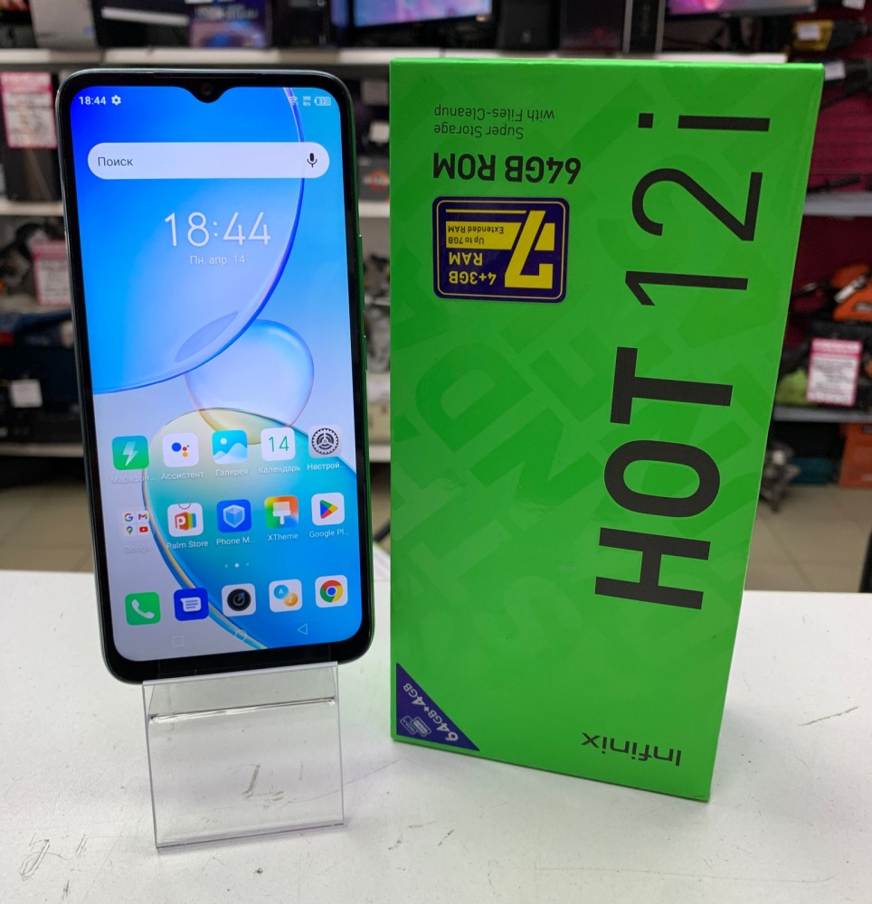 Мобильный телефон Infinix Hot 12i 4/64