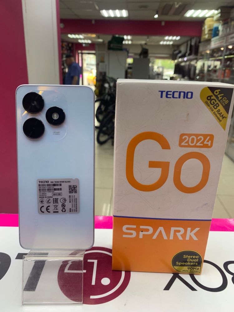 Мобильный телефон Tecno Spark Go 2024 3/64gb
