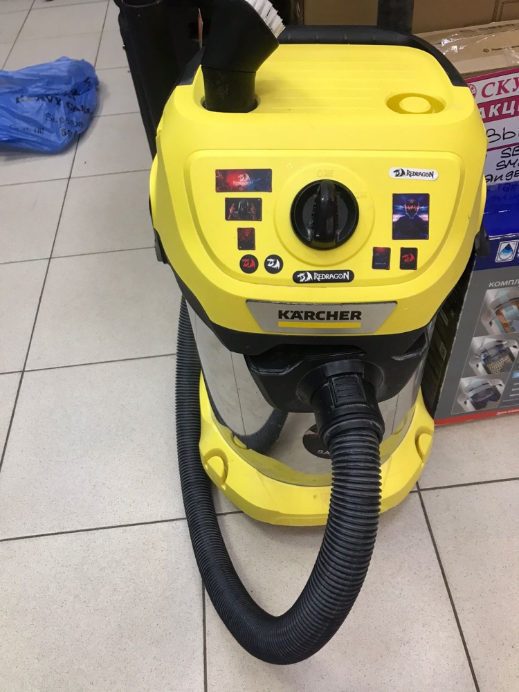 Строительный пылесос Karcher