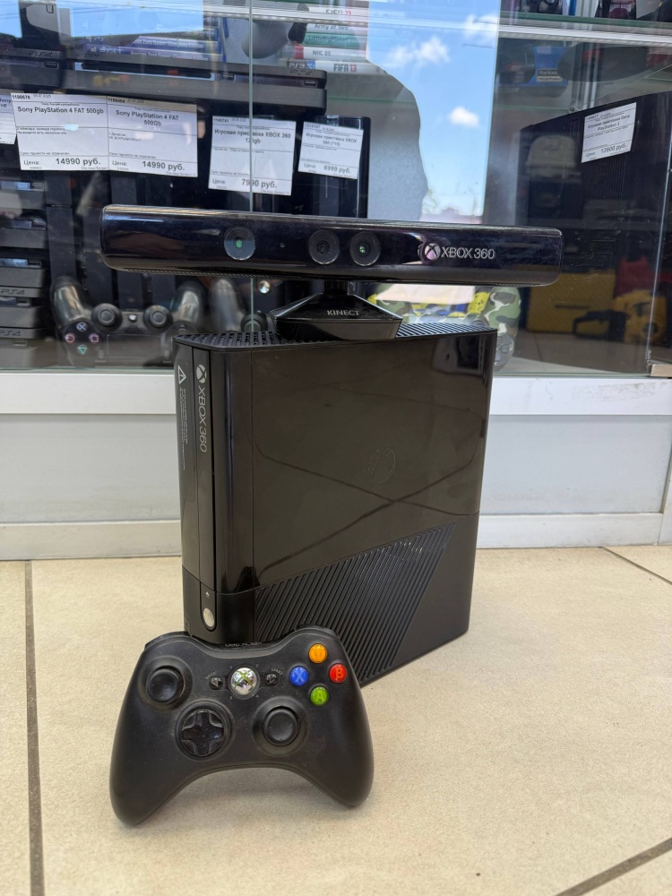 XBOX 360 500gb+kinect
