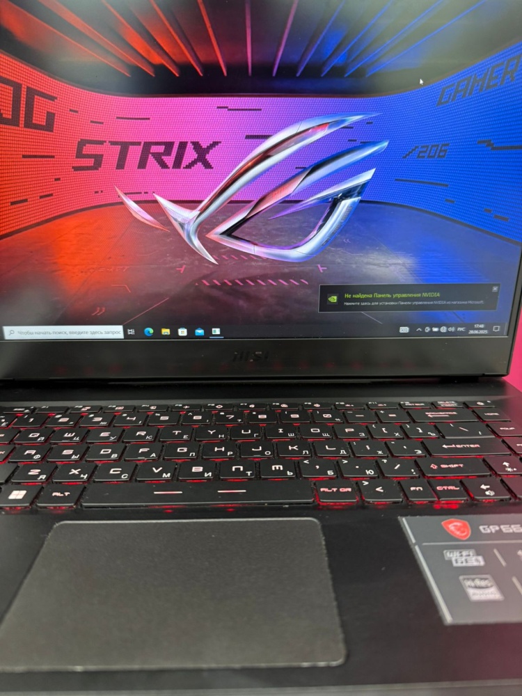 Ноутбук MSI i7-11th 16\512ssd\RTX3070