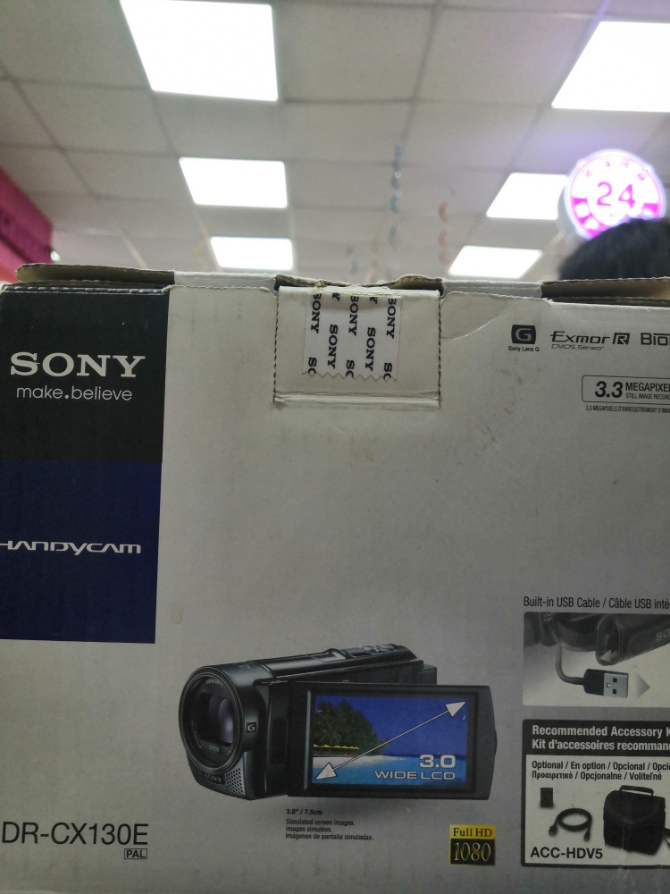 Видеокамера Sony hdr-cx130e