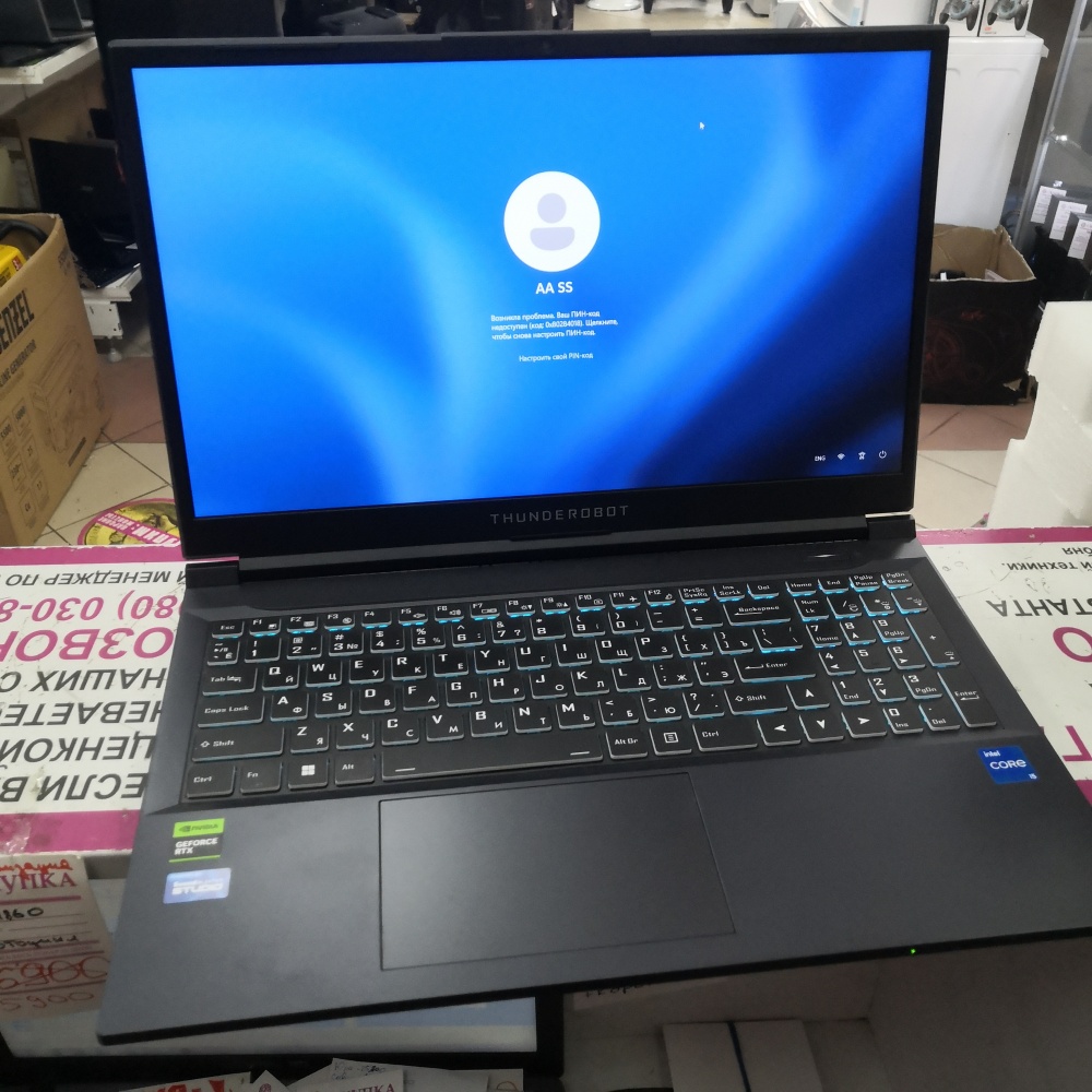 Ноутбук Thunderobot 991s Core 16Gb 512ssd RTX3050