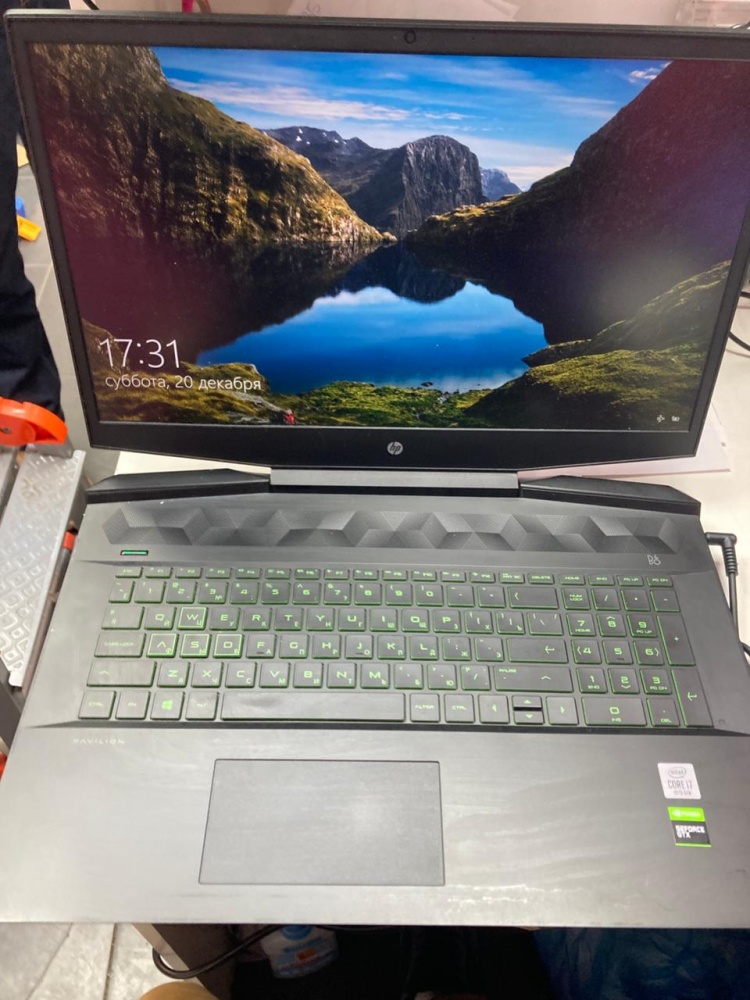 Ноутбук HP hp pavilion gaming 17