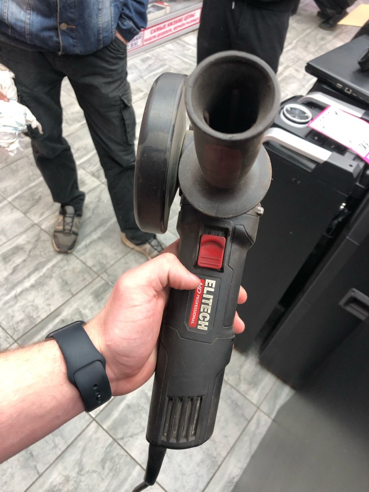 Болгарка elitech 125